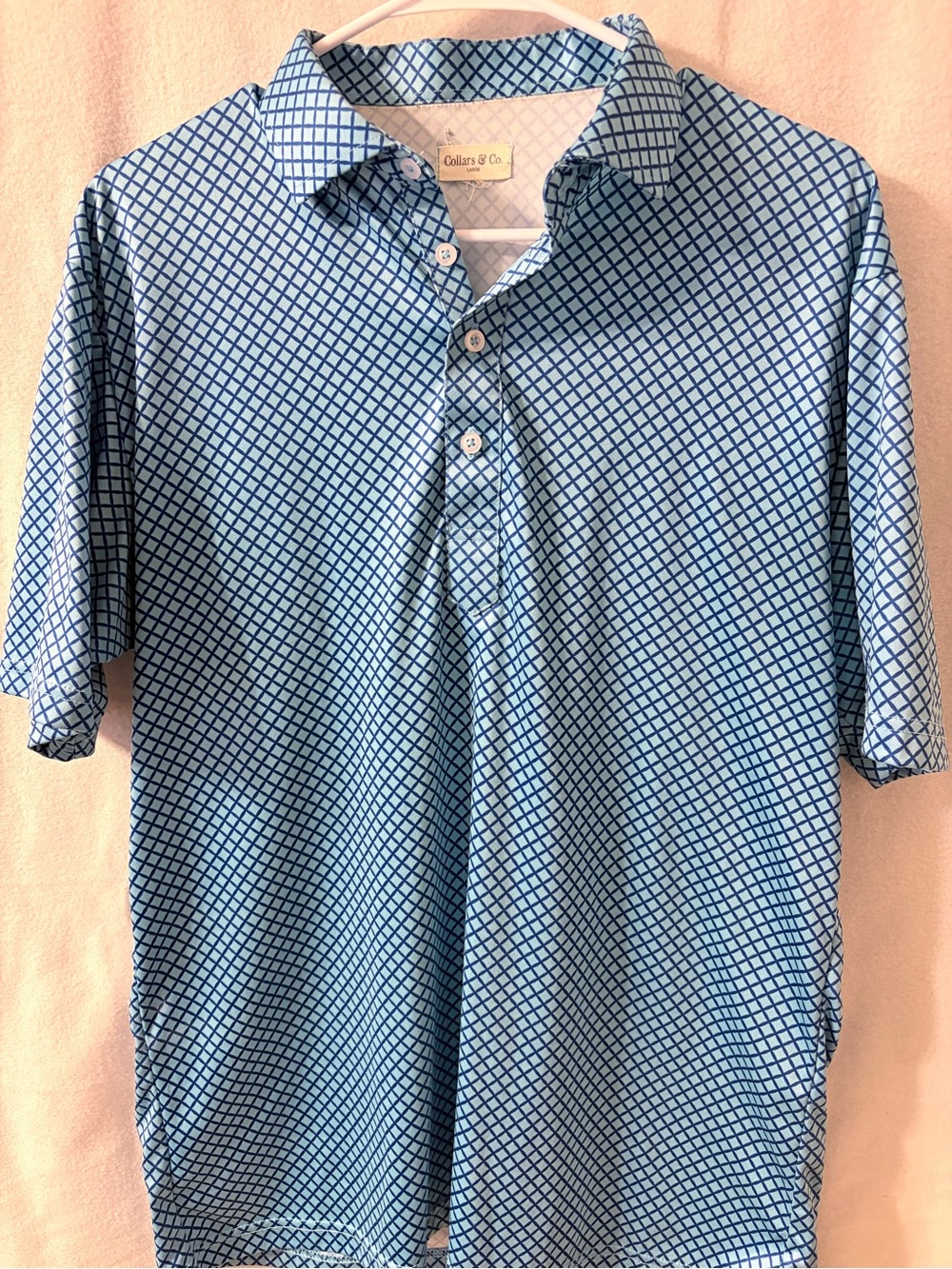 Collars & Co. Men’s Dress Collar Polo Shirt